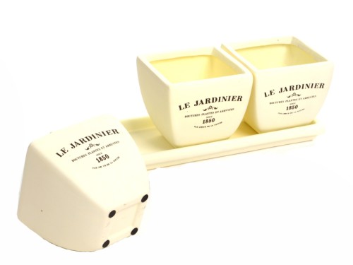 Ceramiczne osłonki na doniczki