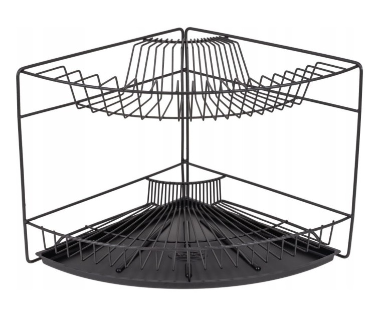 suszarka do naczyń narożna czarna.jpg