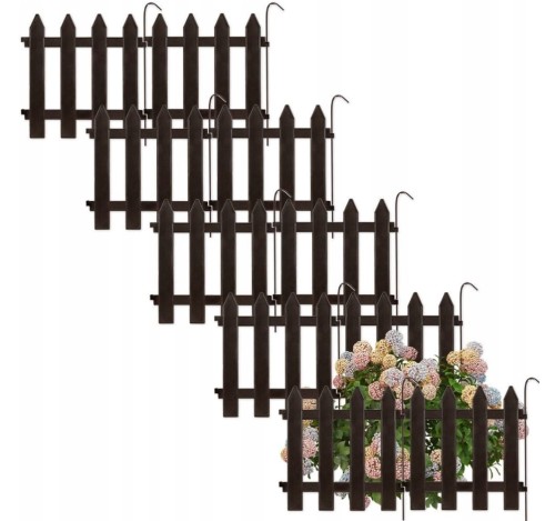 płotek ogrodowy 3m brązowy a.jpg