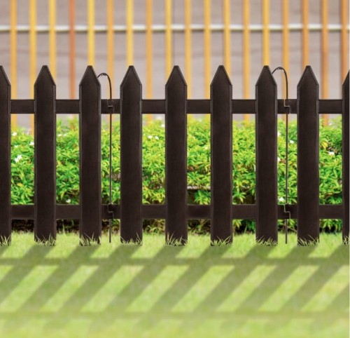 płotek ogrodowy 3m brązowy b.jpg