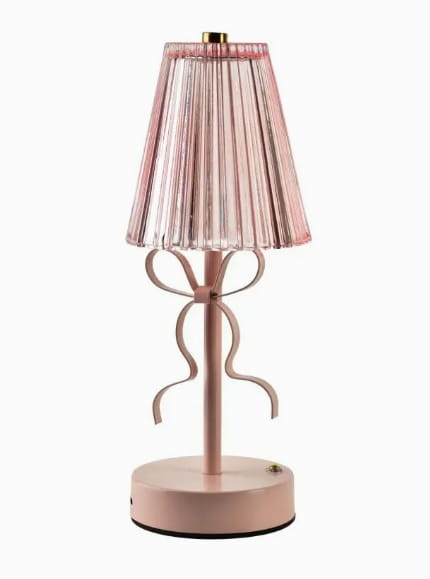 lampa stołowa kokardka różowa 3206.jpg