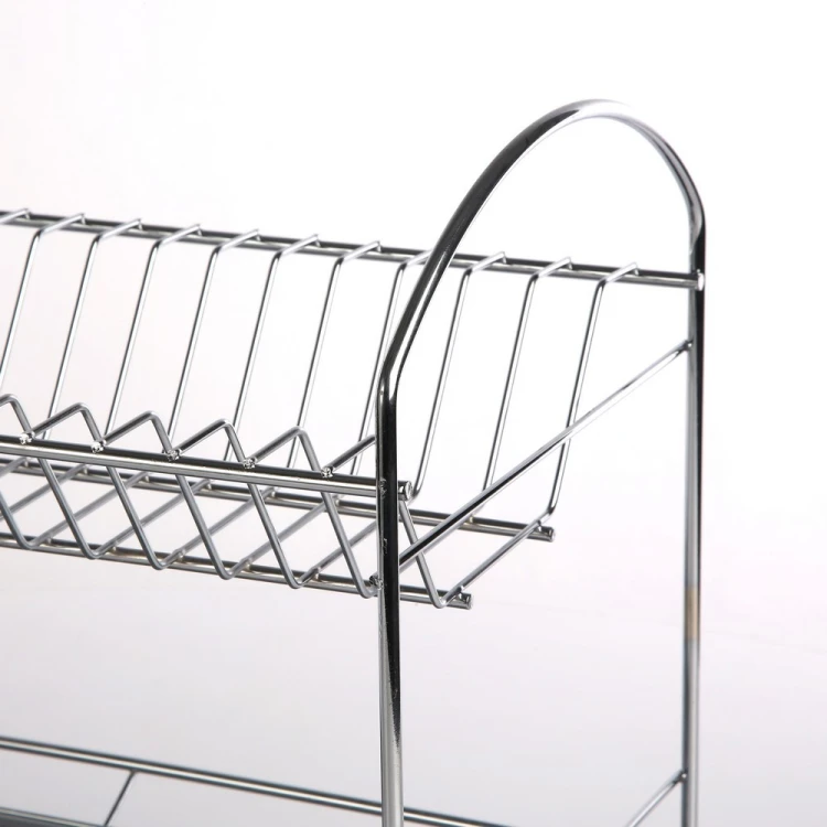 Ociekacz suszarka do naczyń dwupoziomowa II 40 cm chrom