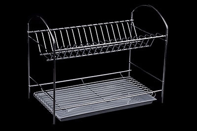 Ociekacz suszarka do naczyń dwupoziomowa II 40 cm chrom