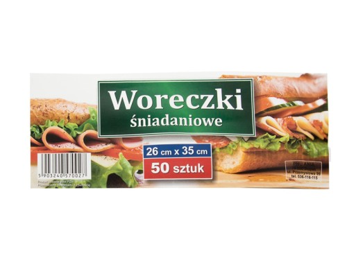Woreczki śniadaniowe