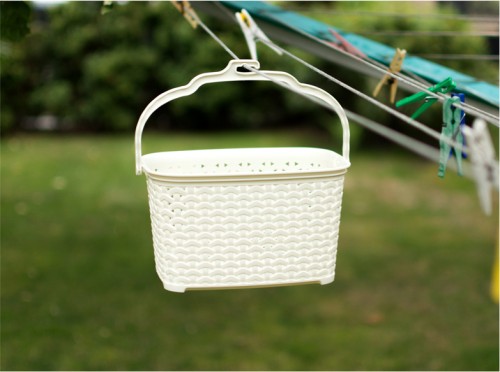 Koszyk na klamerki aranżacja